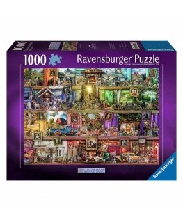 Puzzle 1000 pieces Dogs in the Library