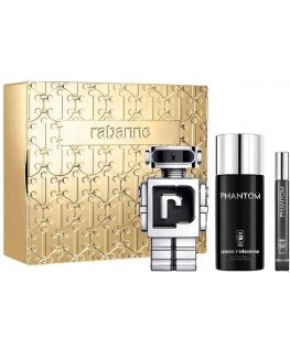 Paco Rabanne Phantom set woda toaletowa spray 100ml + deodorant spray 150ml + woda toaletowa spray 10ml