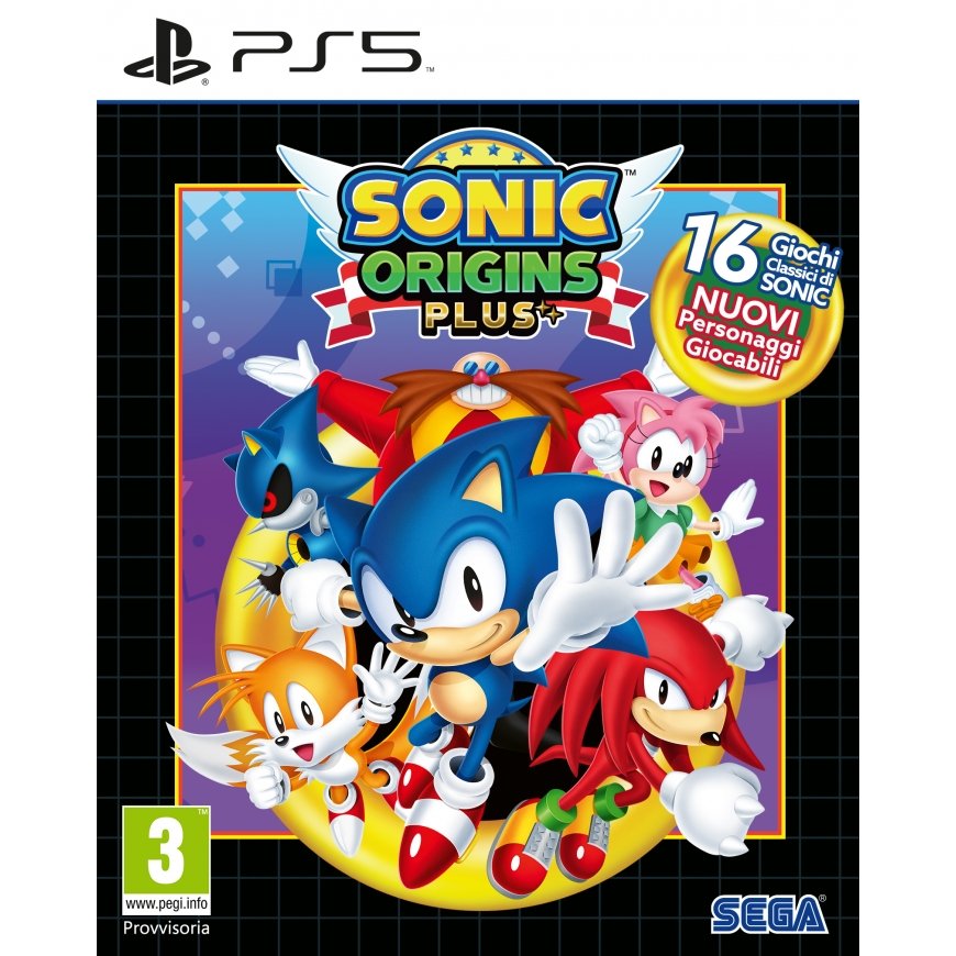 Ecoplay Sonic Origins Plus (PS5) Ensimmäinen päivä Monikielinen PlayStation 5