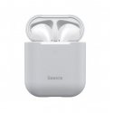Apple Silica Series Ultra-Thin Silicone Protector Case for AirPods 1/2 Grey