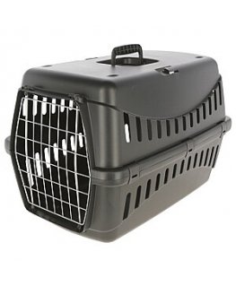 Transport cage Mini Gulliver 40x30x24cm white|grey