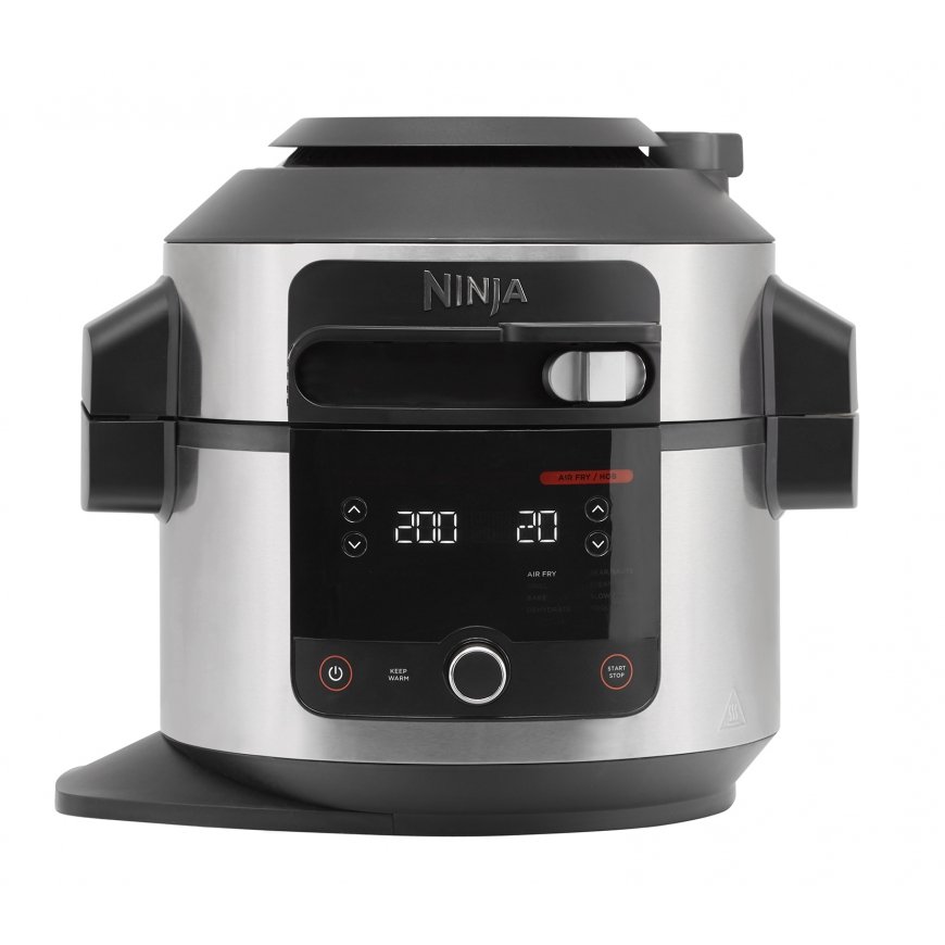 Ninja OL550EU daugiafunkcis puodas 6 L 1460 W Juoda, Nerūdijančiojo plieno