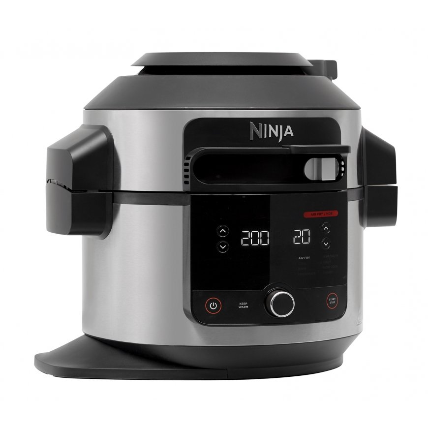 Ninja OL550EU daugiafunkcis puodas 6 L 1460 W Juoda, Nerūdijančiojo plieno – 3