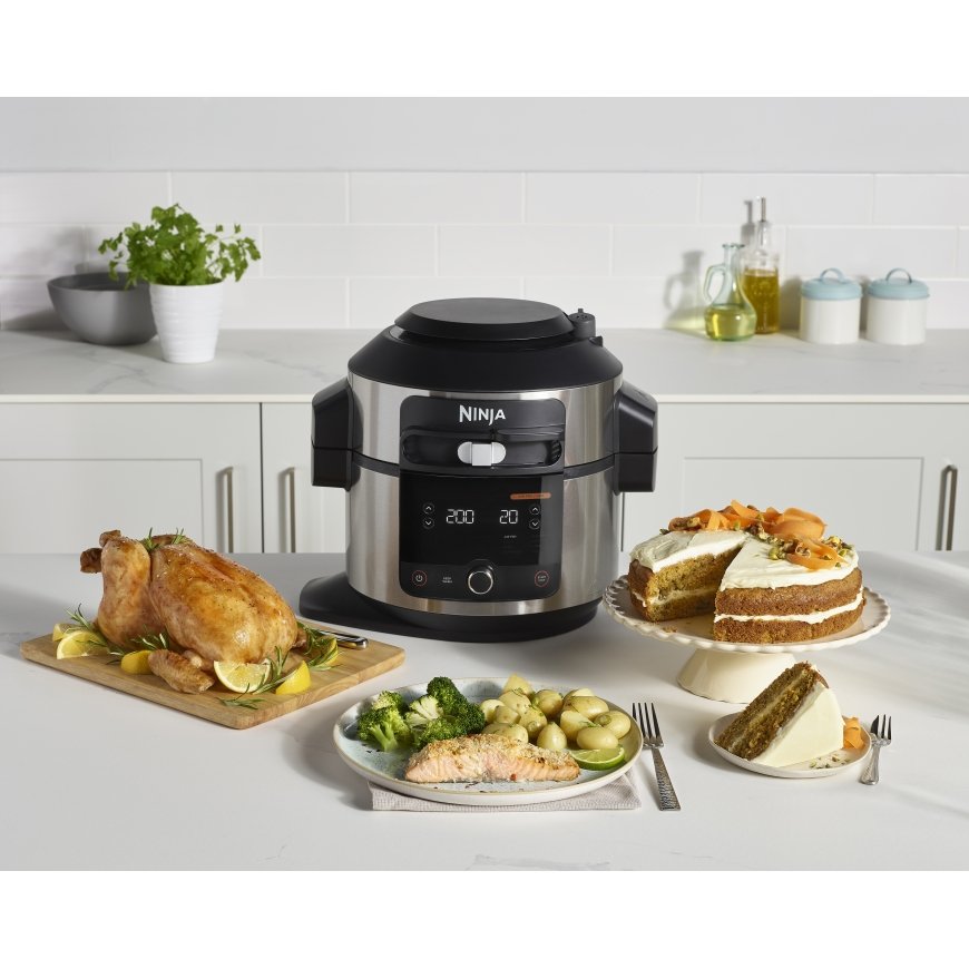 Ninja OL550EU daugiafunkcis puodas 6 L 1460 W Juoda, Nerūdijančiojo plieno – 4