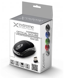 Wireless mouse XM105W,3D,2.4GHz, black