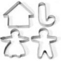Gingerbread mould set of 4 in blister 28 x 19 x 2 cm Gingerbread mould set of 4 in blister 28 x 19 x 2 cm