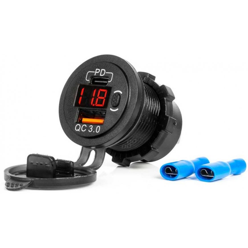 AMiO Car charger with USB sockets