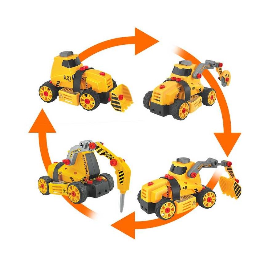 Neo Tools Koparka 4 w 1 vaikams – 2