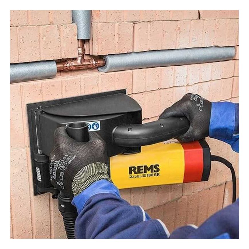 Grooving cutter REMS Krokodil 180 SR L-Boxx with accessories – 3