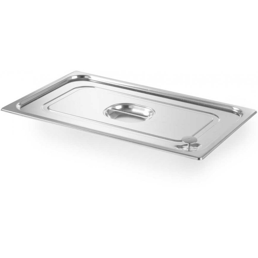 Hendi Stainless steel GN1/3 lid with silicone gasket 325x176mm – 3