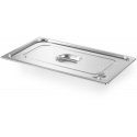 Hendi Nerūdijančio plieno GN1/3 dangtis su silikonine tarpine 325x176mm Hendi Nerūdijančio plieno GN1/3 dangtis su silikonine tarpine 325x176mm