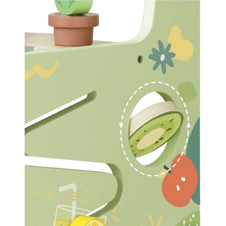 Classic World Drewniana Viryklė 2w1 Pchacz Odkręcane Koła – 5