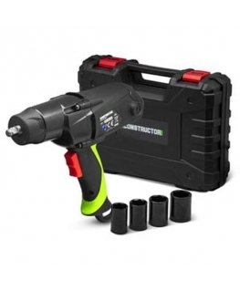 3pc 1/2" Impact Socket Set, 6 Point Long Thin Wall, 17-19-21mm, Facom [NSB.3]