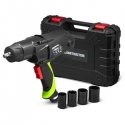 3pc 1/2" Impact Socket Set, 6 Point Long Thin Wall, 17-19-21mm, Facom [NSB.3]