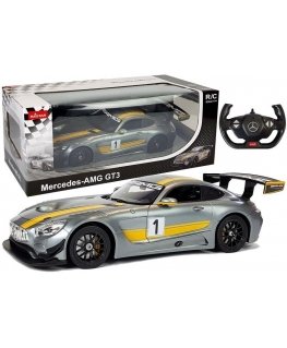 R/C Mercedes AMG GT3 Rastar 1:14 Gray Remote Control Car