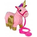Lean Toys Mascot Interactive Horse Pink Golden Wings Music Lean Toys Mascot Interactive Horse Pink Golden Wings Music