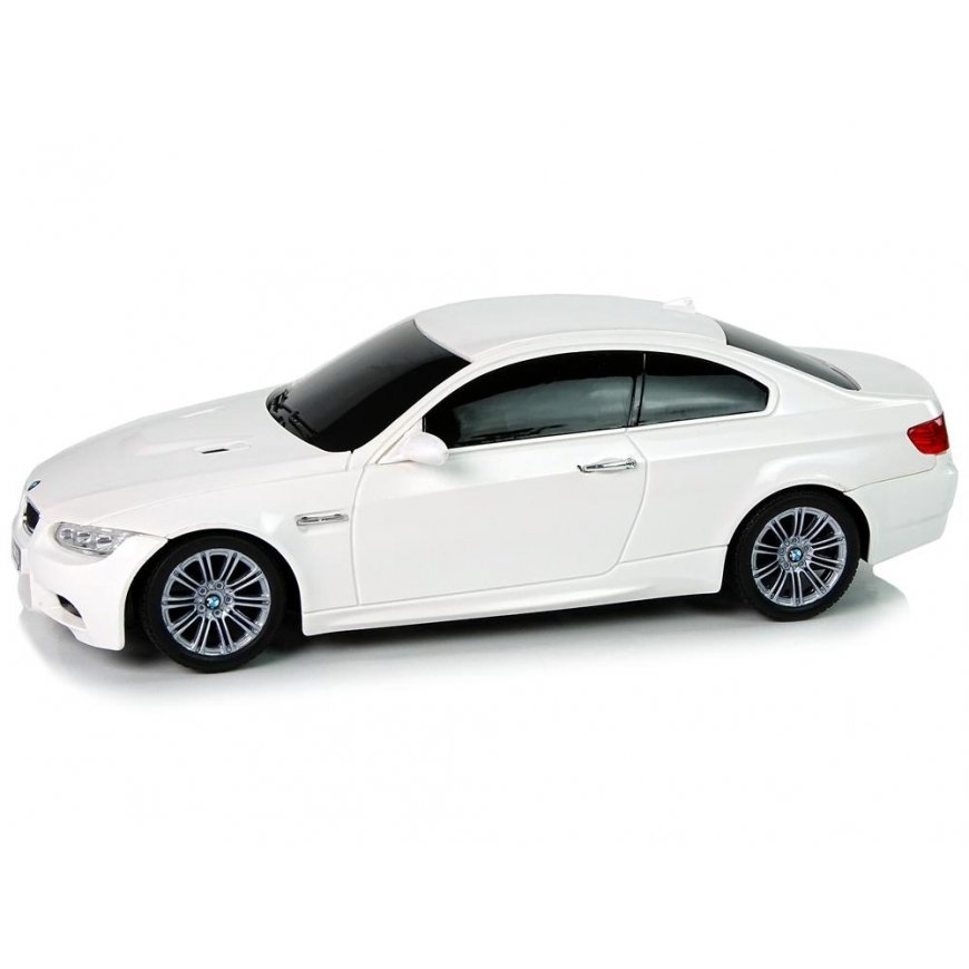 Lean Cars Radijo bangomis valdomas BMW M3 baltas 1:18 – 4
