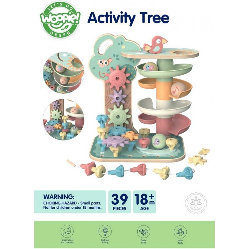 Woopie Medinis labirintas 4in1 Montessori – 3