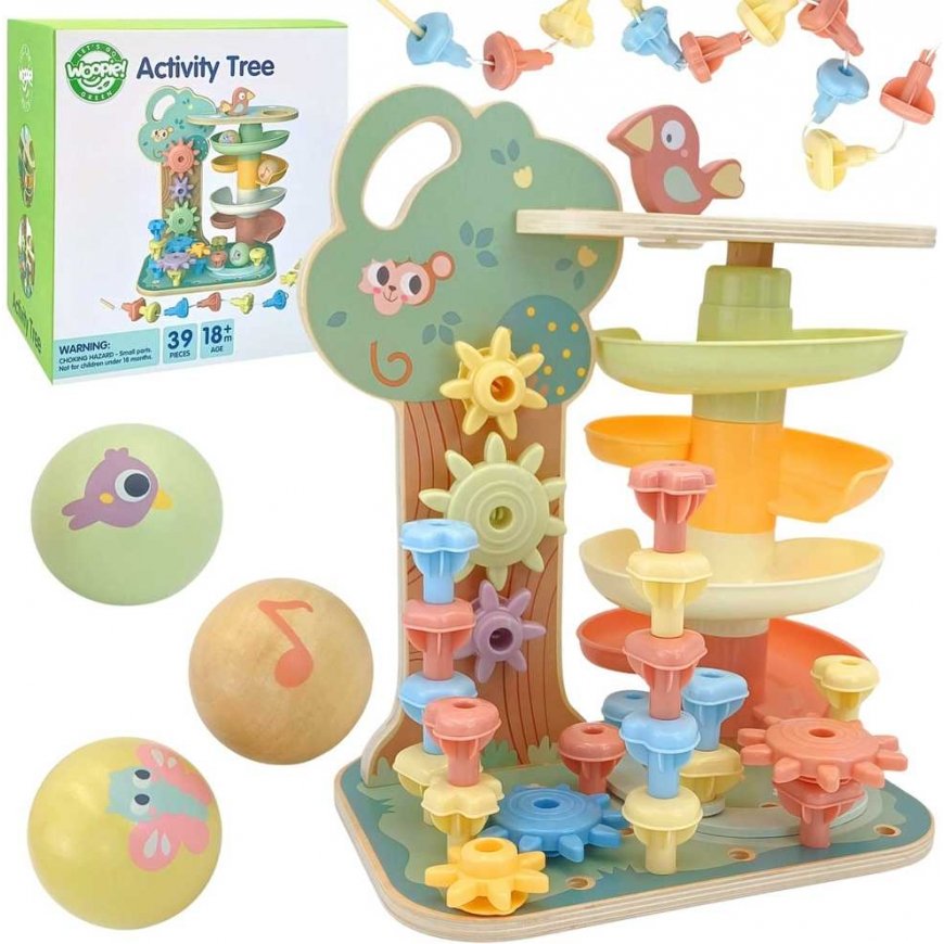 Woopie Medinis labirintas 4in1 Montessori – 4