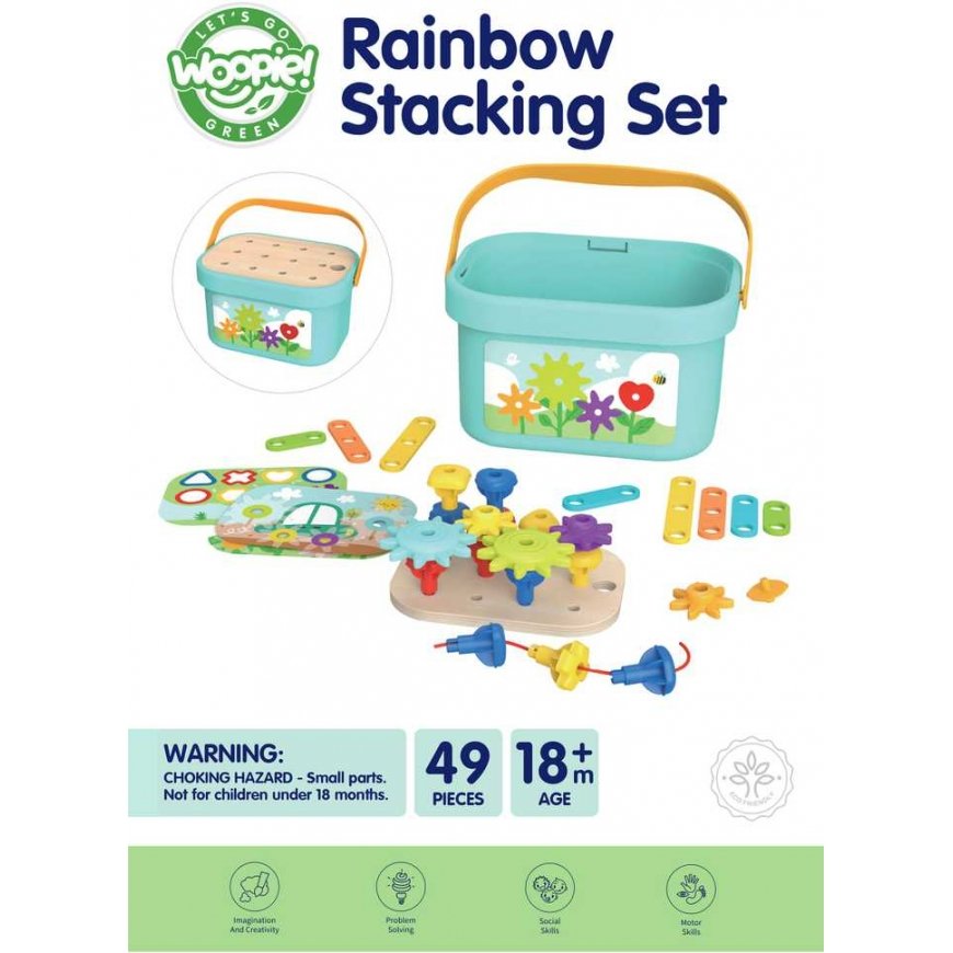 Whoopie Montessori game Plugs in a box Towers Drilling – 3