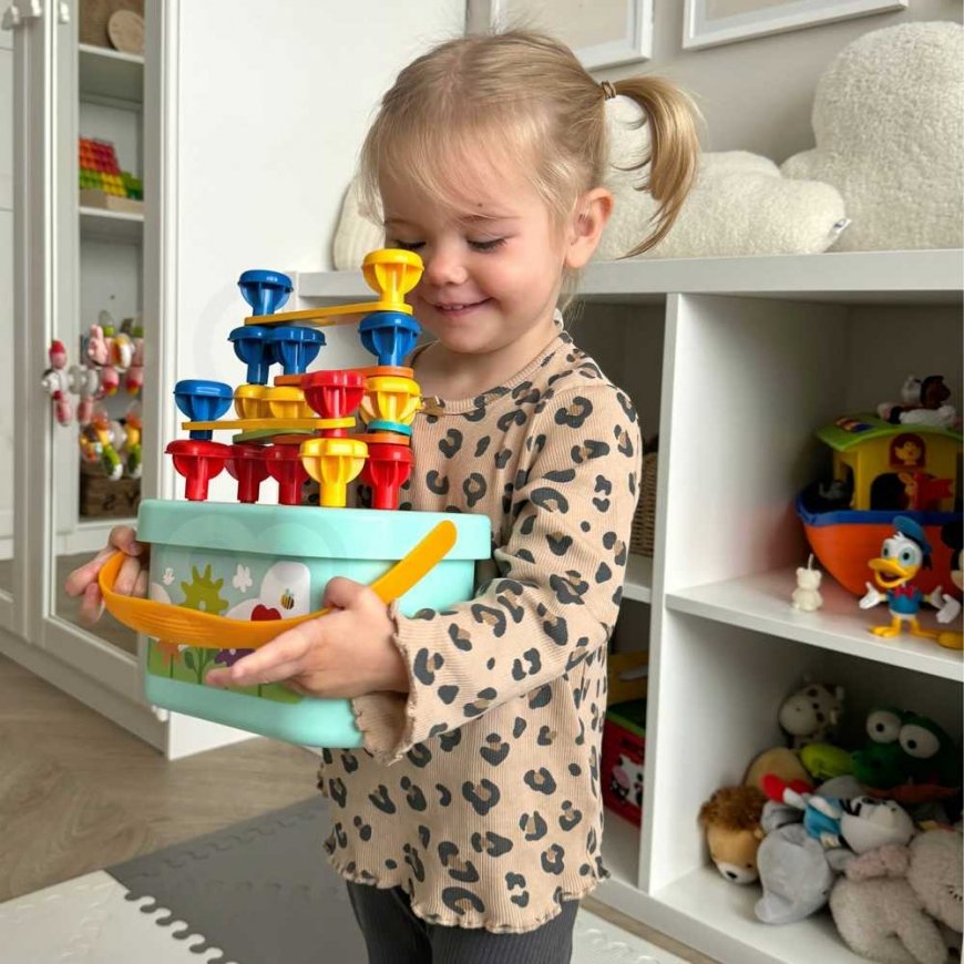 Whoopie Montessori game Plugs in a box Towers Drilling – 4