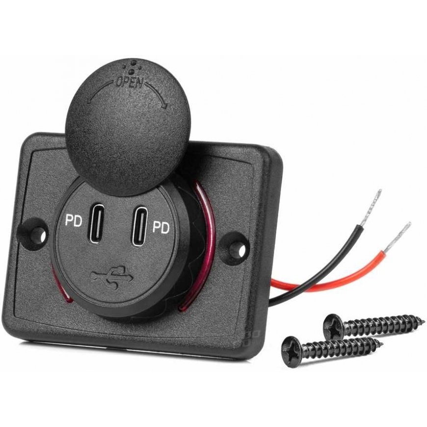 AMiO Car charger with USB sockets