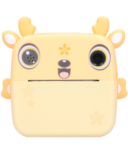 Extralink EPP-006 PORTABLE MINI PRINTER YELLOW + PAPIER TERMICZNY ZWYKY 3 ROLKI