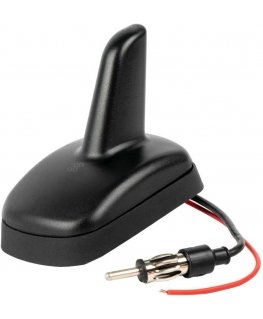 Universal shark type car antenna with DIN plug amio-04159
