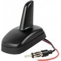 Universal shark type car antenna with DIN plug amio-04159 Universal shark type car antenna with DIN plug amio-04159