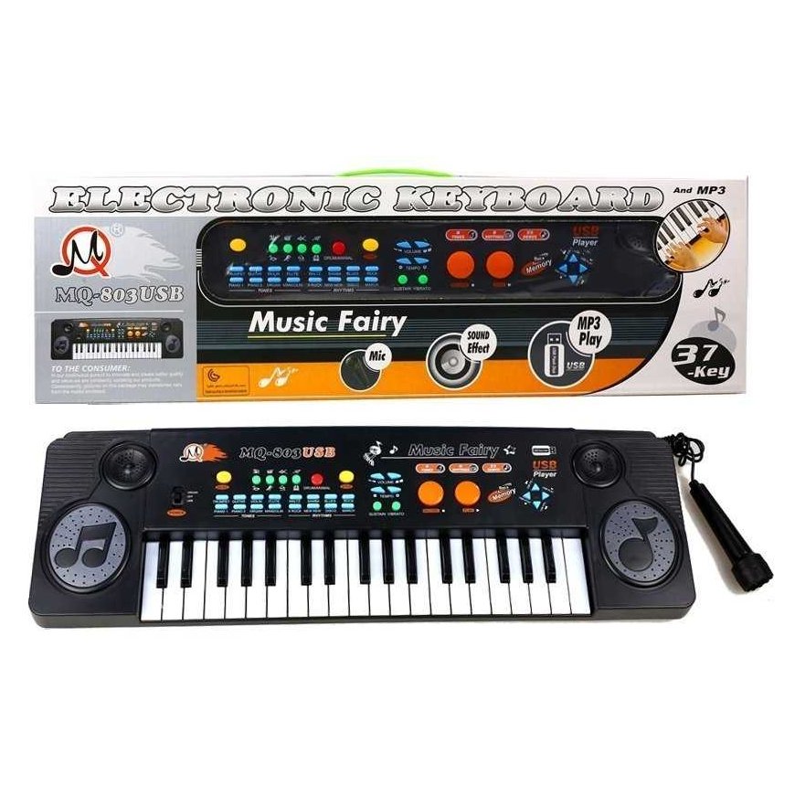 Lean Toys Keyboard with microphone Multifunctional educational toy