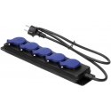 Orno Aptakams atsparus dirbtuvių ilgintuvas IP44, 5 lizdai 2P+Z IP44, guminis kabelis, H05RR-F 3x1,5mm?, ilgis 5m Orno Aptakams atsparus dirbtuvių ilgintuvas IP44, 5 lizdai 2P+Z IP44, guminis kabelis, H05RR-F 3x1,5mm?, ilgis 5m