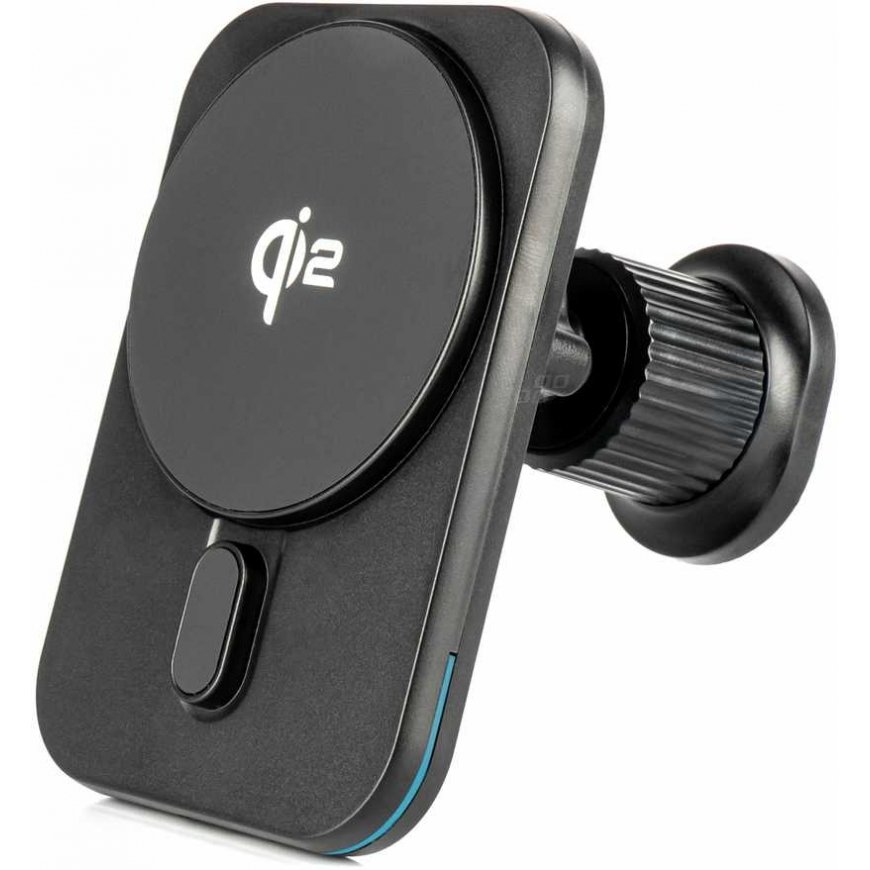 Car Phone Holder for Grille and Cabin with Fast Inductive Charger QI2 15W amio-04179