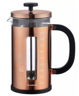 Kafijas/tējas prese, vara krāsā, 1L, Klausberg.