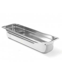 Hendi Stainless steel GN container Profi Line, height 65mm, silver color