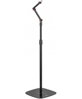 Maclean metal microphone stand, adjustable height 626-1694 mm, max. 1kg, MC-337