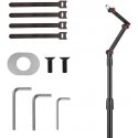 Maclean metalinis mikrofono stovas, reguliuojamo aukščio 626-1694 mm, maks. 1kg, MC-337 Maclean metalinis mikrofono stovas, reguliuojamo aukščio 626-1694 mm, maks. 1kg, MC-337