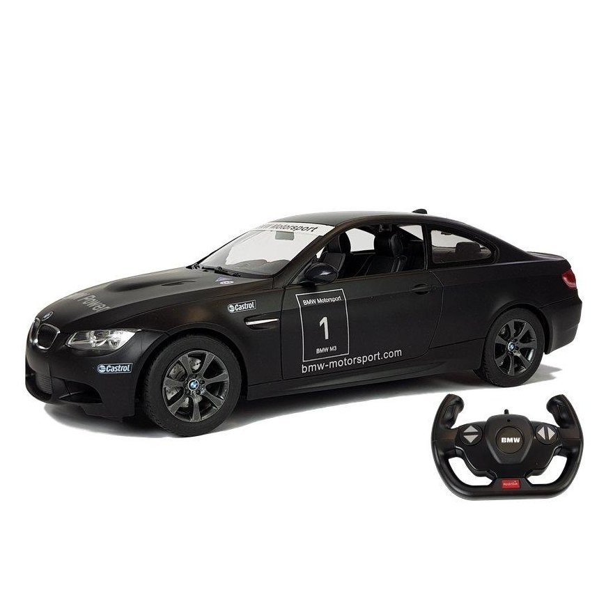 Auto R/C BMW M3 Rastar 1:14 Black na Pilota – 2