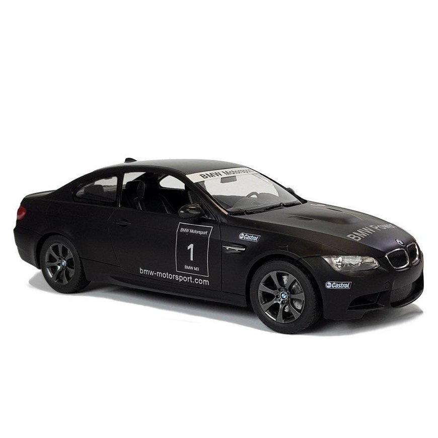 Auto R/C BMW M3 Rastar 1:14 Juodas na Pilota – 3