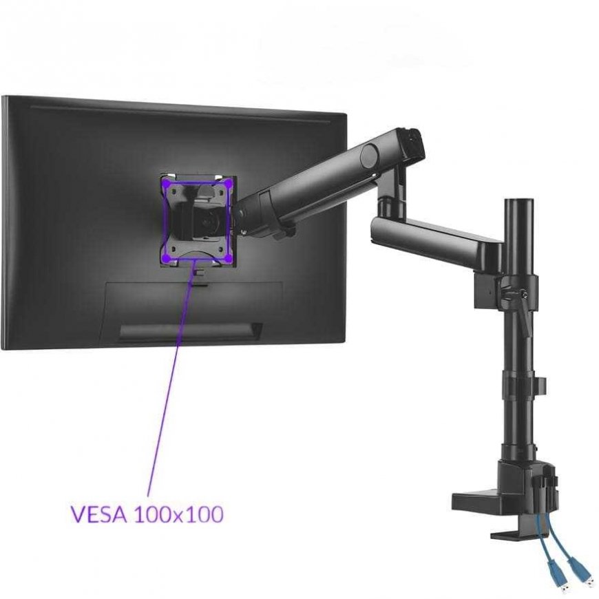Spacetronik SPA-H120 dviejų monitorių laikiklis – 3