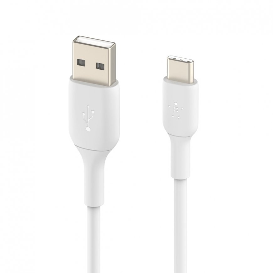 Belkin CAB001BT2MWH USB kabelis 2 m USB A USB C Balts – 4