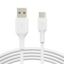 Belkin CAB001BT2MWH USB-kaabel 2 m USB A USB C Valge Belkin CAB001BT2MWH USB-kaabel 2 m USB A USB C Valge