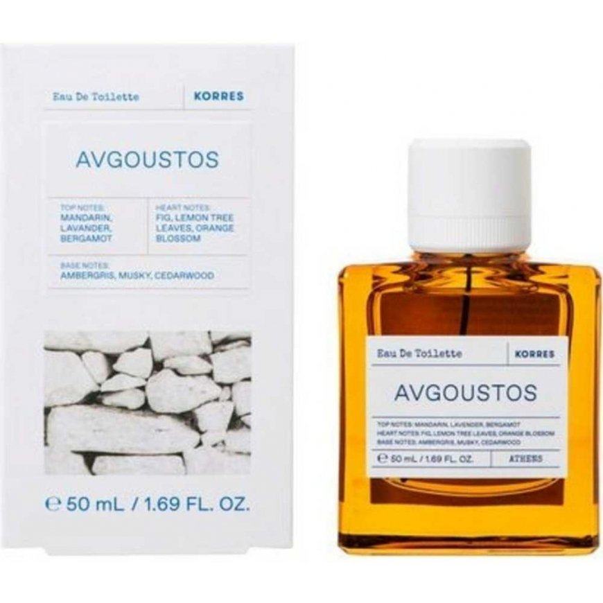 Korres Avgoustas EDT unisex eau de toilette, 50 ml