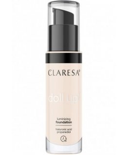 Claresa Doll Up! Lumizing Foundation 01 Fair-Light, 34 g