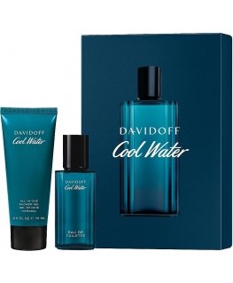Davidoff Cool Vanduo Man Gift Set EDT 40 ml and Dušo želė Cool Vanduo Man 75 ml