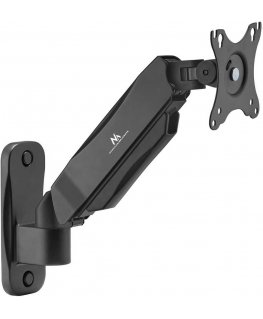 Maclean monitor wall mount, 17-32'', max. 9kg, mechanical spring, MC-979