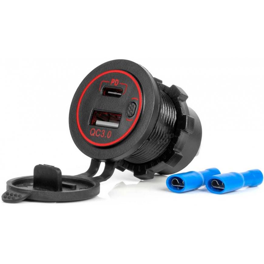 AMiO Car charger with usb sockets