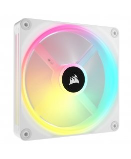 Corsair CO-9051007-WW Datora dzesēšanas sistēma Datora korpusam Ventilators 14 cm Balts 1 pcs
