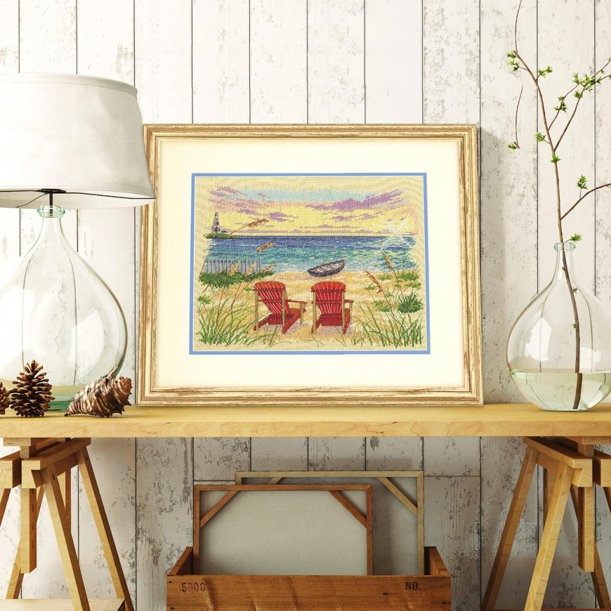 DIMENSIONS Simplicity Creative Corp Cross Stitch Kit Outer Banks D70-35412