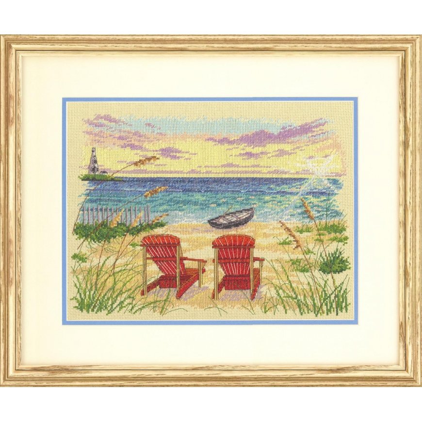 DIMENSIONS Simplicity Creative Corp Cross Stitch Kit Outer Banks D70-35412 – 4