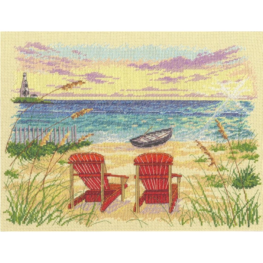 DIMENSIONS Simplicity Creative Corp Cross Stitch Kit Outer Banks D70-35412 – 5